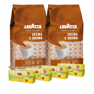 Zrnková káva - Granner Coffee Lavazza Crema E Aroma 1KG X2 zrno