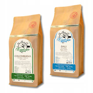 Zrnková káva - Čerstvo pečené kávové guľôčky 100% Arabica 1kg