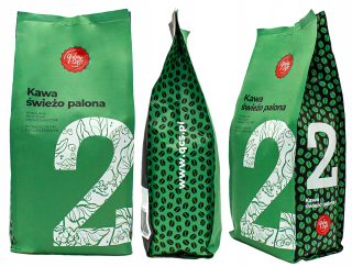 Zrnková káva - Káva Beans 1kg NO.2 Poľsko Paliarnia Čerstvé