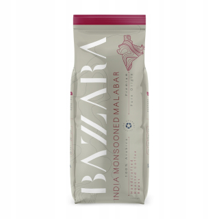 Zrnková káva - Káva Beans Bazzara India Monsoon Malabar 1KG