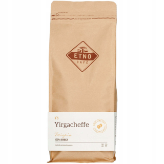 Zrnková káva - ETNO Cafe Yirgacheffe 1kg Grainy Coffee