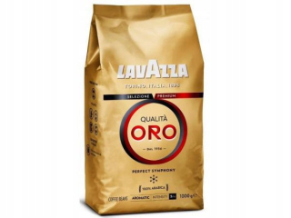 Zrnková káva - Kávové zrná LAVAZZA QUALITA ORO 1 kg Arabica