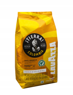 Zrnková káva - Lavazza Tierra Kolumbia 1 kg Káva Bean
