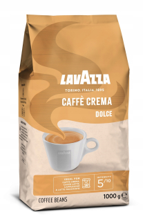 Zrnková káva - Kávové zrná Lavazza Crema Dolce 1 kg