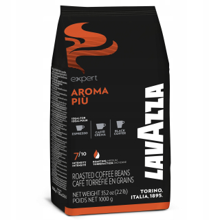 Zrnková káva - Kávové zrná Lavazza Expert Aroma Piu 1kg