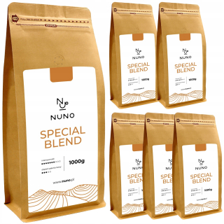 Zrnková káva - Kávové zrná NUNO Special Blend 6 kg FRESH 72h
