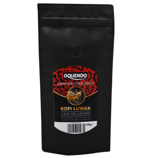 Zrnková káva - Káva Beans Oquendo Gourmet Kopi Luwak 100 g