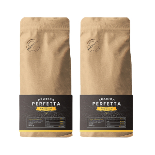 Zrnková káva - Kávové zrná Čerstvo pražená Arabica Perfetta 2kg