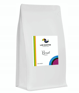 Zrnková káva - Kávové zrná Čerstvo pražená Brazília Santos 1kg