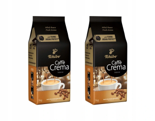 Zrnková káva - Tchibo Caffe Crema Crema Intenzívna 2x1kg Káva