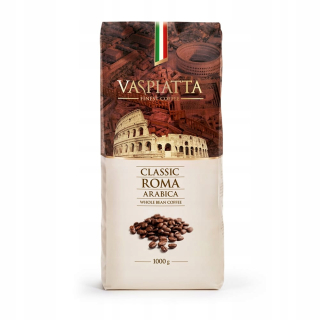 Zrnková káva - Káva fazuľa VASPIATTA CLASSIC ROMA 1KG