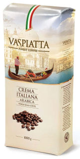 Zrnková káva - Kávové zrná Vaspiatta Crema Italiana 1kg