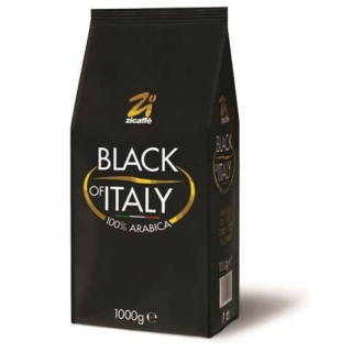 Zrnková káva - Kávové zrná Zicaffe Black z Talianska 1 kg