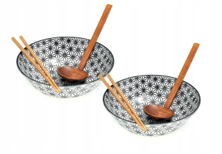 Sada misiek - Ramen Nippon Black 21 cm 1100ml