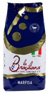 Zrnková káva - LA BRASILIANA KÁVOVÉ ZRNKY MARFISA ITALSKÁ 1KG