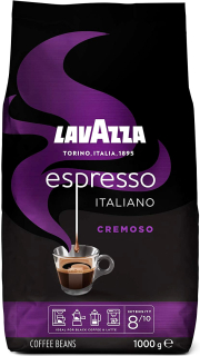 Zrnková káva - Lavazza Espresso Italiano Cremoso Grainy 1KG