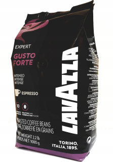 Zrnková káva - LAVAZZA EXPERT GUSTO FORTE 1kg 100% ROBUSTNÝ