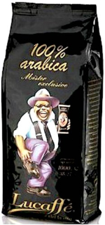 Zrnková káva - LUCAFFE MR EXCLUSIVE Kávové zrná ARABICA 1kg