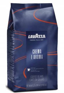 Zrnková káva - Lavazza Crema E Aroma modrá Granner Coffee 1 kg