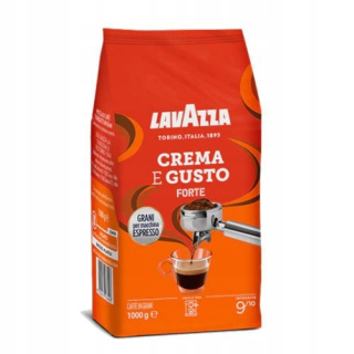 Zrnková káva - Lavazza Crema e Gusto Forte 1 kg kávových zŕn