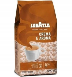 Zrnková káva - Lavazza pečené kávové zrnky krema e aróma 1 kg