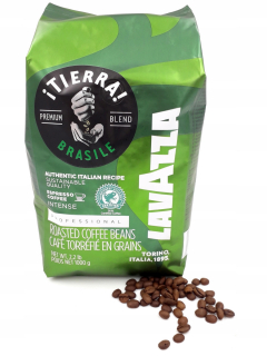 Zrnková káva - Lavazza Tierra Brasile Coffee Beans 1 kg