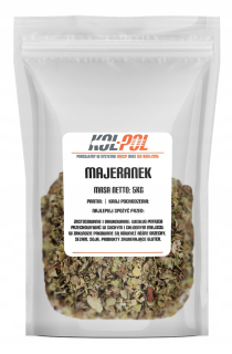 MARJORAM 5KG Sušené aromatické listy Kvalita