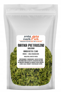 PARSLEY 2,5 kg. Aróma sušených listov