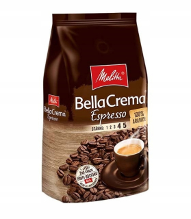 Zrnková káva - Nemecká Melitta Bella Crema Espresso 1KG