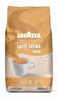 Zrnková káva - Originálny taliansky Lavazzza Dolce Caffe Crema 1 kg