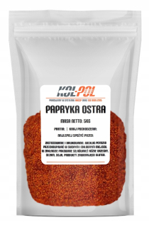 Pepper Ostra Mielona 5kg Červená vysoká kvalita