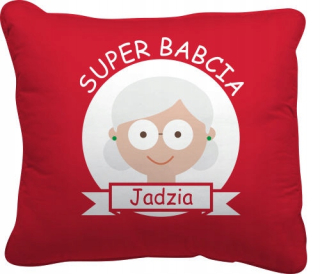 Darček na Valentína - Vankúš s menom pre babičskú veľkú babičku