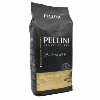 Zrnková káva - Kávové zrná Pellini No3 Gran Aroma 1 kg