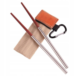 Cestovné skladacie paličky pre sushi s krytom