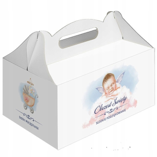 Doplnky na krst - Krstový box koláča krabíc 10 klíčok