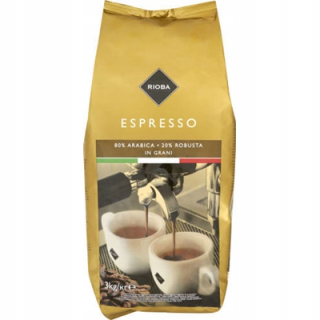 Zrnková káva - Rioba Espresso Coffee Grain Gold 3 KG