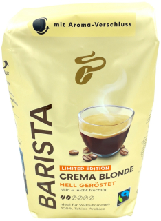Zrnková káva - Tchibo Barista Crema Blonde Limited Grainy 1KG
