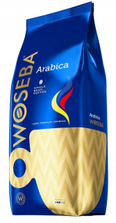 Zrnková káva - Kávové zrná WOSEBA Arabica 1 kg zŕn