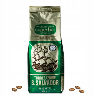 Zrnková káva - Talianska Káva San Salvador Super Bar 1kg Medal IKT