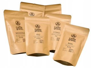 Zrnková káva - Kaffe GRANO 600G Kaffe Tast