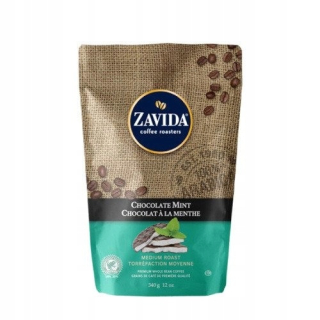 Zrnková káva - Zavida Chocolate Mint 340 g kávových zŕn