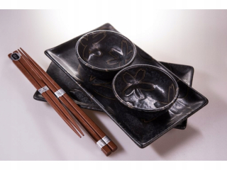 Súbor keramiky pre Sushi 4cz. Originál! Japonský