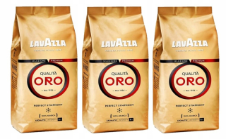 Zrnková káva - Lavazza Qualita Oro 3x1kg Káva
