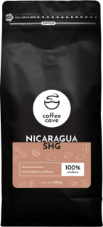 Zrnková káva - Nikaragua SHG Bean Coure 1 kg 100% Arabica